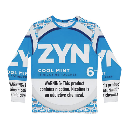 ZYN Cool Mint All-Over Print Long Sleeve Shirt | Unofficial Zyn Apparel