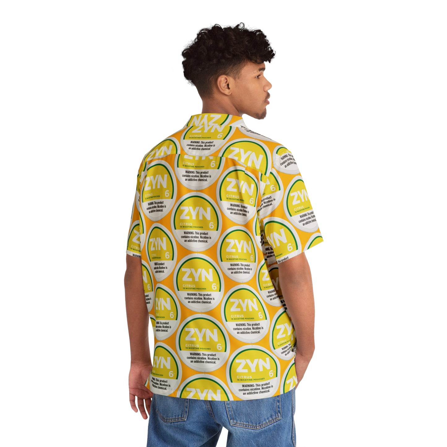 Zyn Citrus Hawaiian Shirt | Unofficial Zyn Inspired Tropical Wear