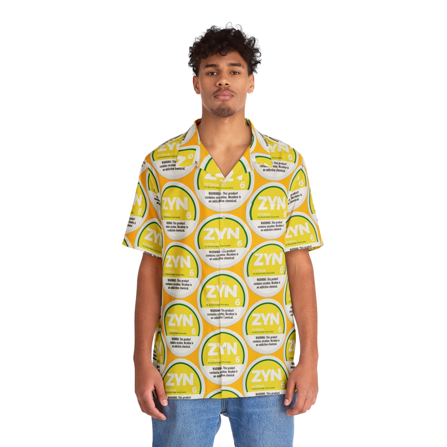 Zyn Citrus Hawaiian Shirt | Unofficial Zyn Inspired Tropical Wear