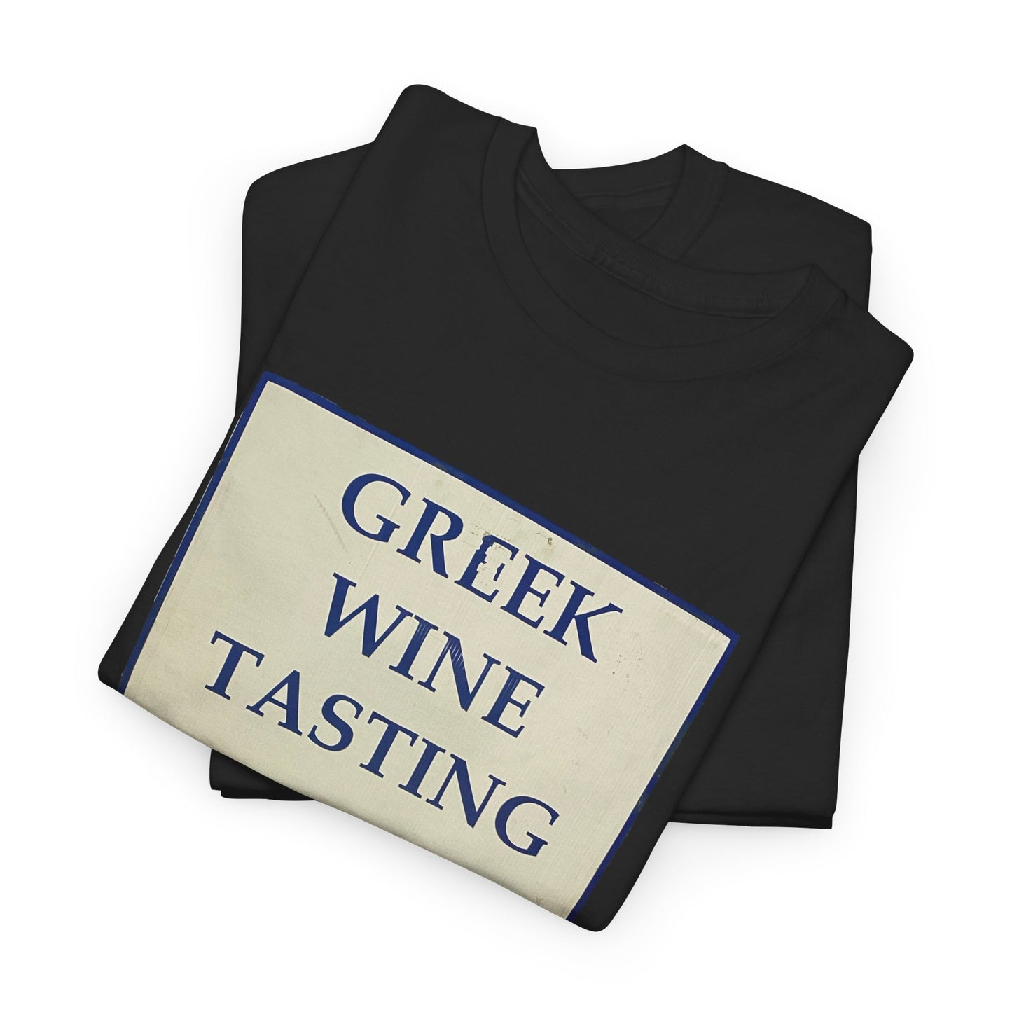 Greek Wine Tasting T-Shirt | Enter Here Sign Tee | Funny Wine Tasting Shirt | Greek Culture Humor | Wine Lover Gift