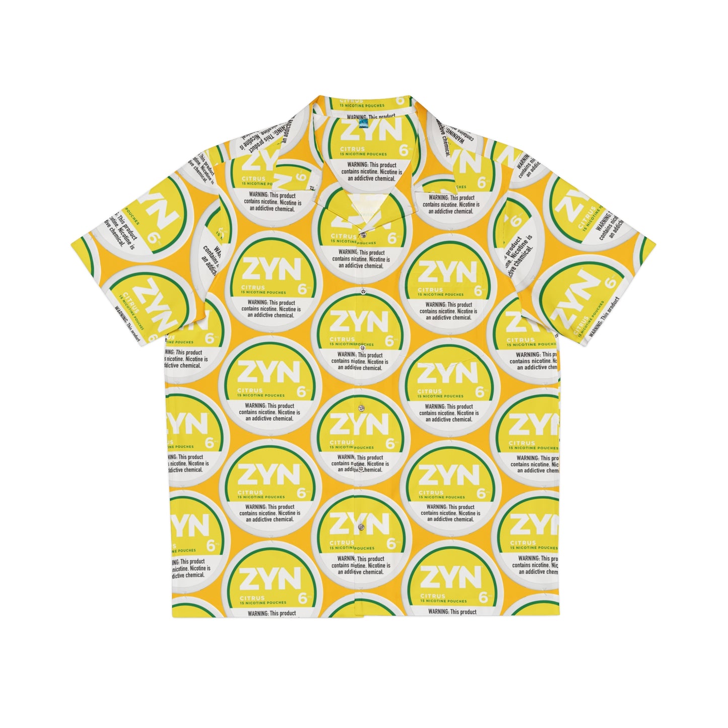 Zyn Citrus Hawaiian Shirt | Unofficial Zyn Inspired Tropical Wear