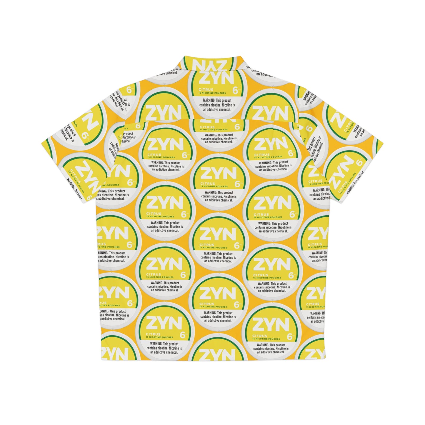 Zyn Citrus Hawaiian Shirt | Unofficial Zyn Inspired Tropical Wear